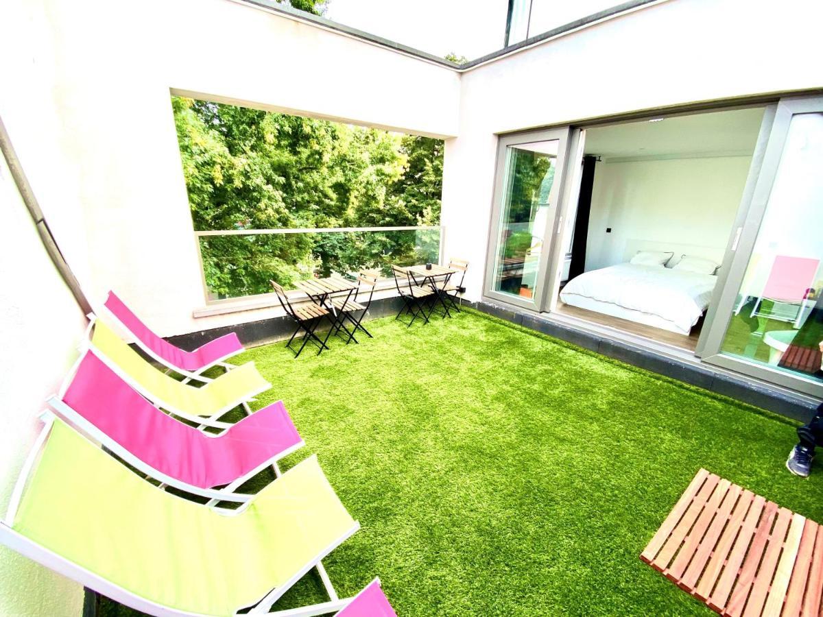 The Square - Vacation Rental With Outdoor Sauna - Centre Of Αμβέρσα Εξωτερικό φωτογραφία
